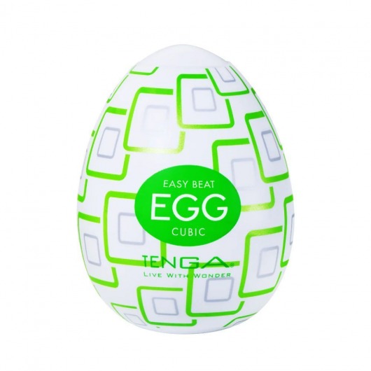Мастурбатор-яйцо Tenga Egg Cubic - Tenga - в Ставрополе купить с доставкой