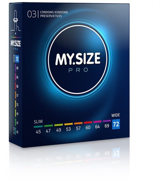 Презервативы MY.SIZE размер 72 - 3 шт. - My.Size - купить с доставкой в Ставрополе