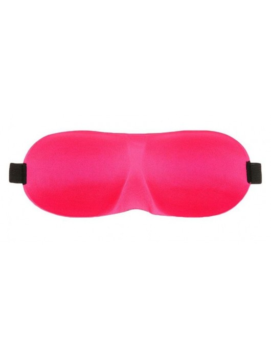 Розовая глухая маска на резинке - Sitabella - купить с доставкой в Ставрополе