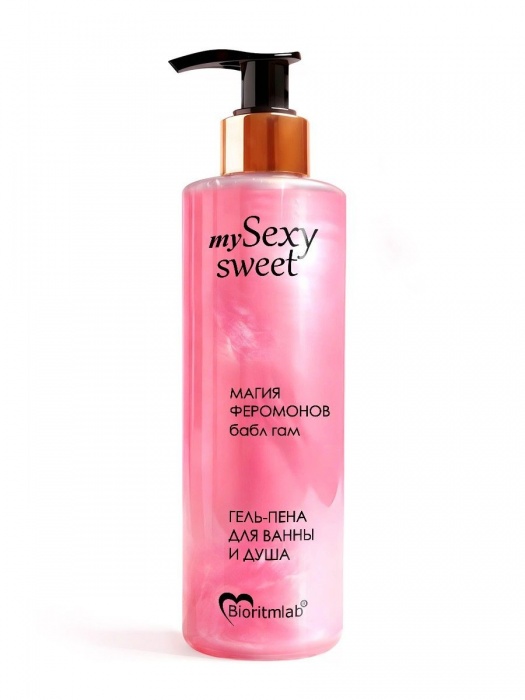 Гель-пена для ванны и душа Sexy Sweet с феромонами и ароматом бабл-гам - 200 мл. -  - Магазин феромонов в Ставрополе