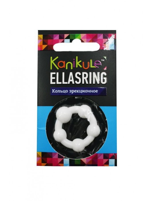 Цветное эрекционное кольцо с шариками Ellasring - Sitabella - в Ставрополе купить с доставкой