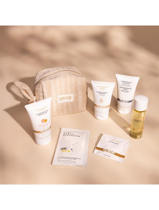 Набор YESforLOV La Trousse Enchantée в бежевой косметичке - YESforLOV - купить с доставкой в Ставрополе