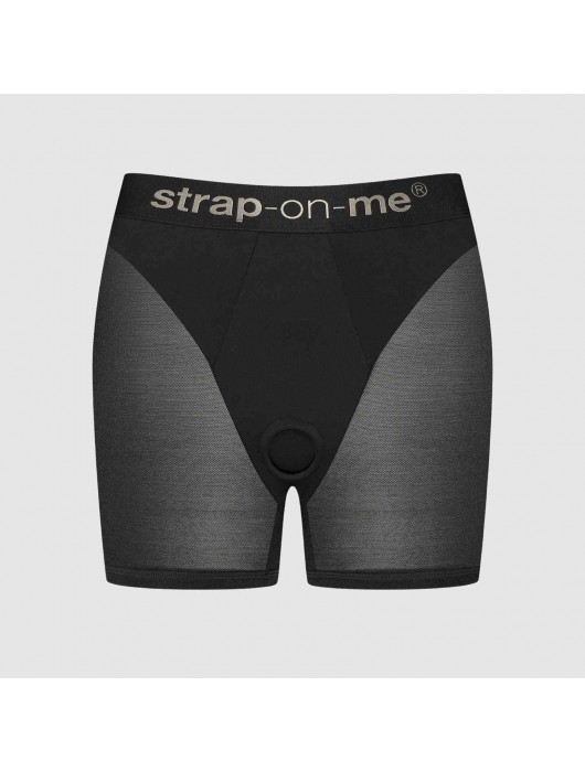 Трусики-шорты для фиксации насадок Strap-on-me Harness Lingerie Halo - size S - Strap-on-me - купить с доставкой в Ставрополе