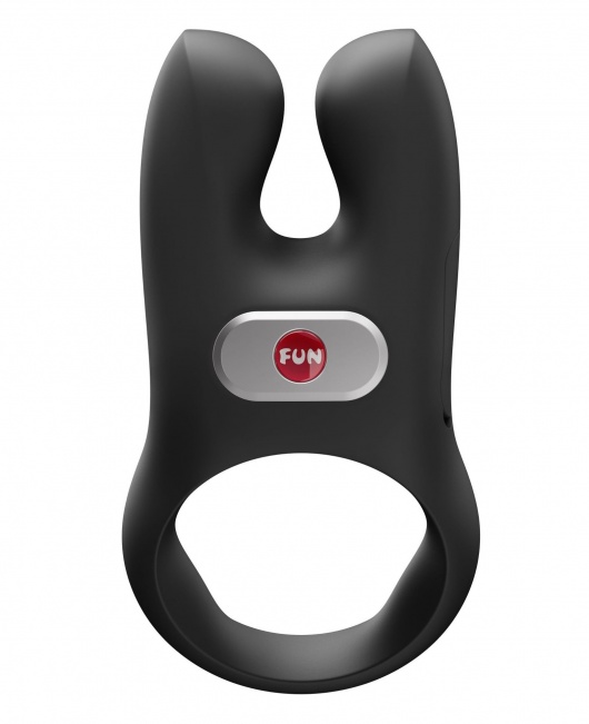 Черное эрекционное виброкольцо Nos - Fun Factory - в Ставрополе купить с доставкой