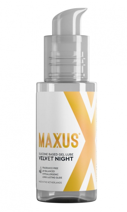 Лубрикант на силиконовой основе MAXUS Velvet Night - 50 мл. - Maxus - купить с доставкой в Ставрополе