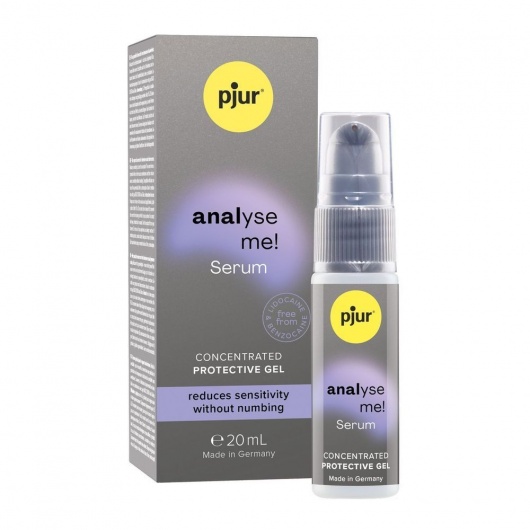 Расслабляющая анальная сыворотка pjur Analyse Me Serum - 20 мл. - Pjur - купить с доставкой в Ставрополе
