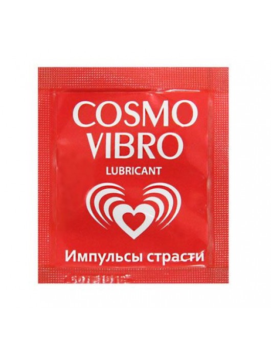 Пробник женского стимулирующего лубриканта на силиконовой основе Cosmo Vibro - 3 гр. - Биоритм - купить с доставкой в Ставрополе
