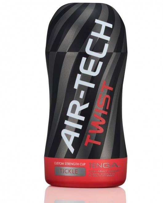 Мастурбатор с регулируемой плотностью обхвата Custom Strength CUP Twist Tickle - Tenga - в Ставрополе купить с доставкой