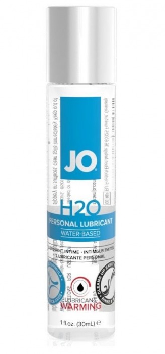 Возбуждающий лубрикант на водной основе JO Personal Lubricant H2O Warming - 30 мл. - System JO - купить с доставкой в Ставрополе