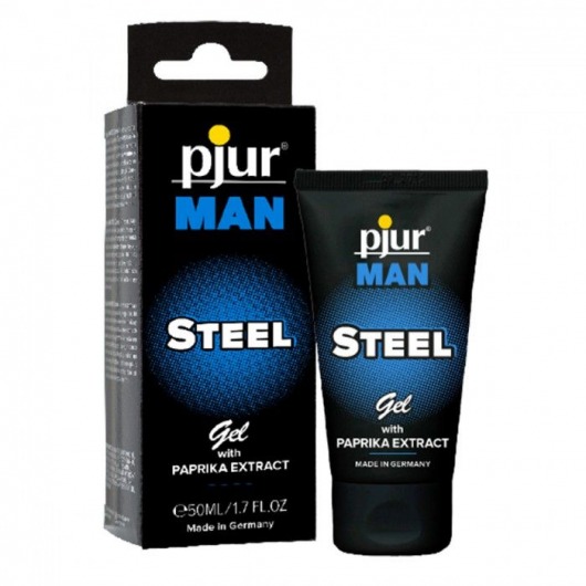 Эрекционный гель для пениса pjur MAN Steel Gel - 50 мл. - Pjur - купить с доставкой в Ставрополе