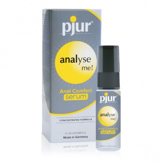 Анальный спрей pjur ANALYSE ME Serum - 20 мл. - Pjur - купить с доставкой в Ставрополе