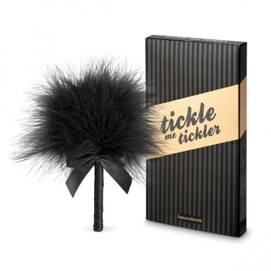 Пуховка для эротических игр Tickle Me Tickler - Bijoux Indiscrets - купить с доставкой в Ставрополе