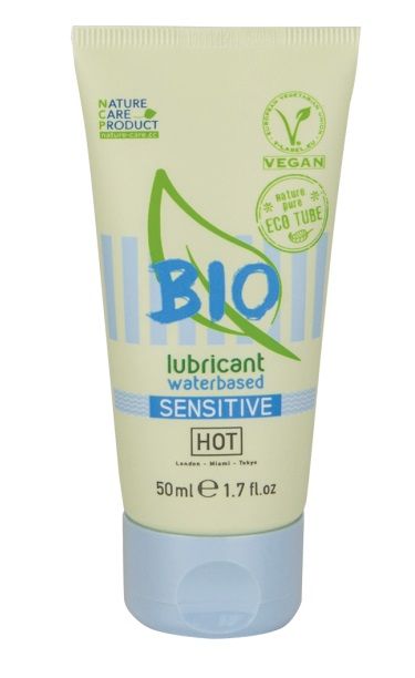 Органический лубрикант для чувствительной кожи Bio Sensitive - 50 мл. - HOT - купить с доставкой в Ставрополе