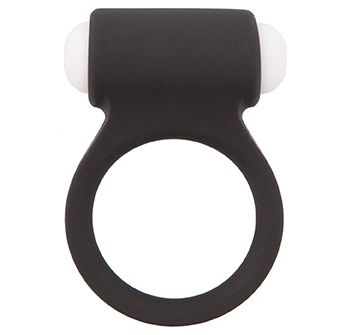 Чёрное эрекционное виброкольцо LIT-UP SILICONE STIMU RING 3 BLACK - Dream Toys - в Ставрополе купить с доставкой