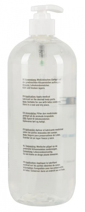 Гель-смазка на водной основе JUSTGLIDE - 1000 мл. - Orion - купить с доставкой в Ставрополе