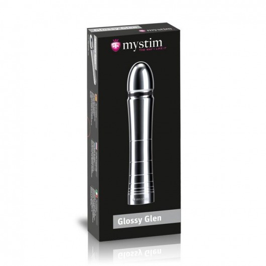 Фаллоимитатор для электростимуляции Glossy Glen Dildo - 14 см. - MyStim - купить с доставкой в Ставрополе