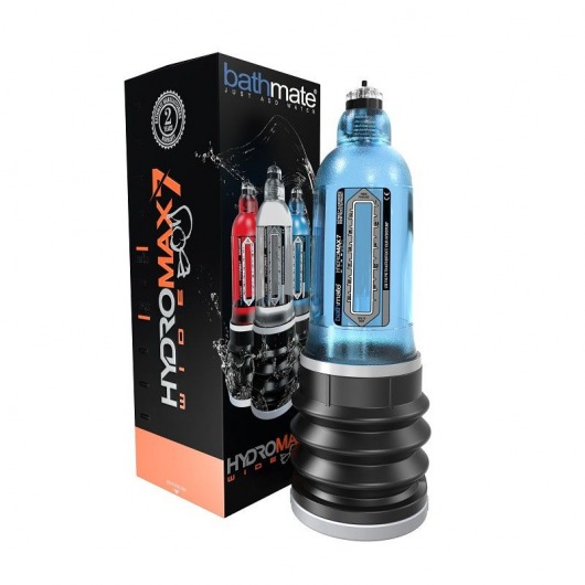 Синяя гидропомпа HydroMAX7 Wide Boy - Bathmate - в Ставрополе купить с доставкой
