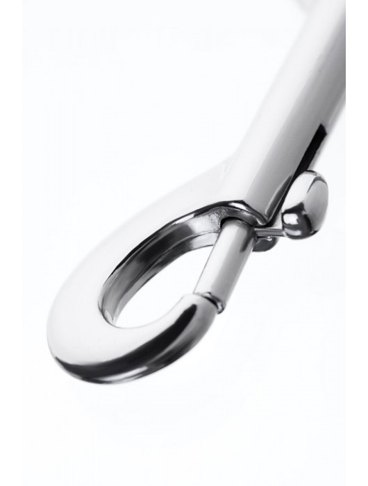 Серебристый двухсторонний карабин TOYFA Metal - ToyFa - купить с доставкой в Ставрополе