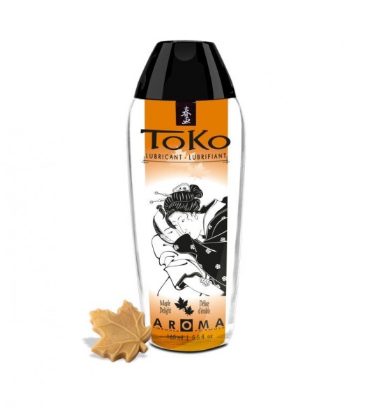Интимный гель TOKO Maple Delight с ароматом кленового сиропа - 165 мл. - Shunga - купить с доставкой в Ставрополе