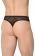 Мужские трусы-стринги из сетки и материала wet-look - SoftLine купить с доставкой