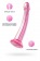 Розовый нереалистичный фаллоимитатор Jelly Dildo L - 20 см. - Toyfa Basic