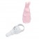 Розовый виброзайчик 4PLAY FINGER RING VIBE RABBIT PINK - NMC купить в Ставрополе с доставкой в Orgasmix.ru Розовый виброзайчик 4PLAY FINGER RING VIBE RABBIT PINK - NMC