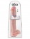 Телесный фаллоимитатор-гигант 15  Cock with Balls - 40,6 см. - Pipedream